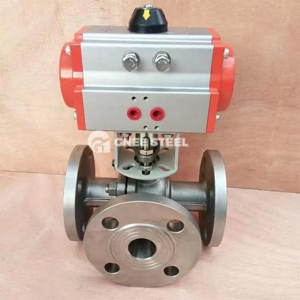 Βαλβίδα 3 μηχανοκίνητων μηχανών 3 Way