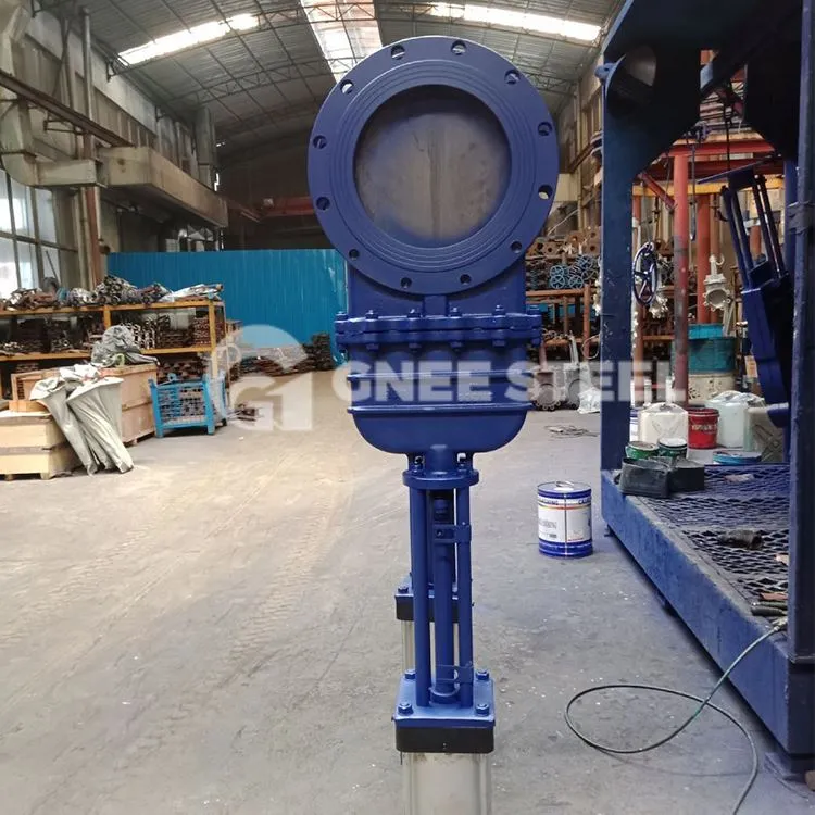 Ρυθμιζόμενη βαλβίδα πύλης μαχαιριού