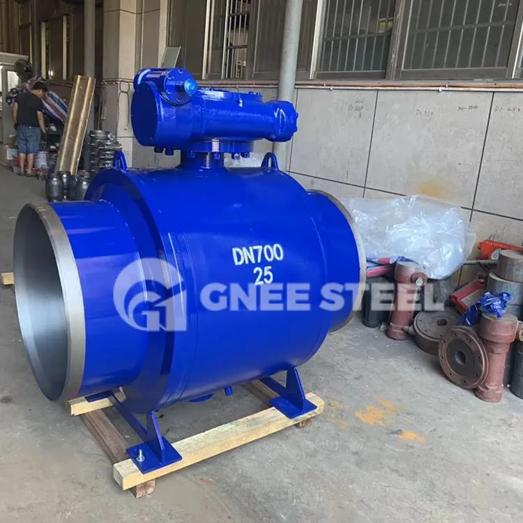 Σφαίρες βαλβίδες τοποθετημένες στο API 6D Trunnion