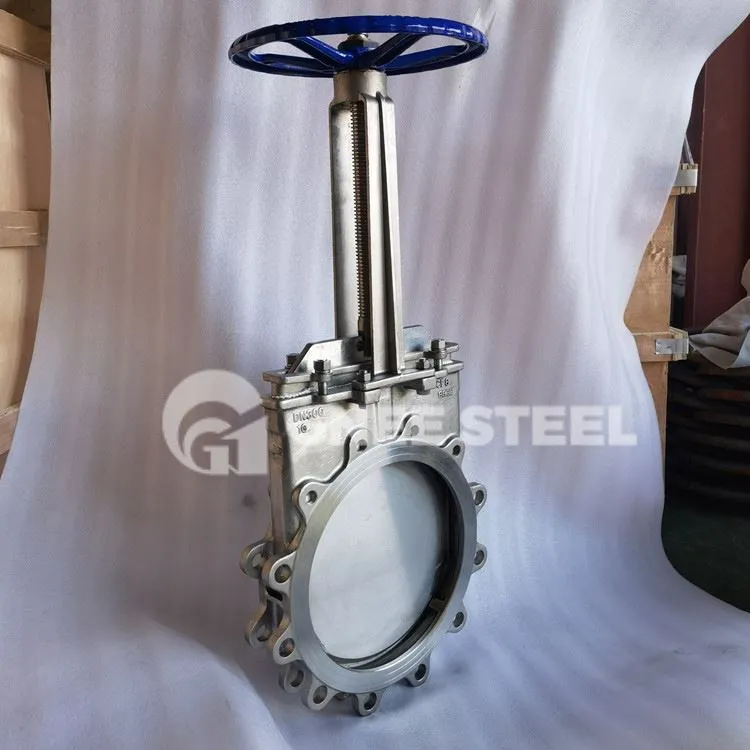 Βαλβίδα πύλης μαχαιριού από ανθρακούχο χάλυβα