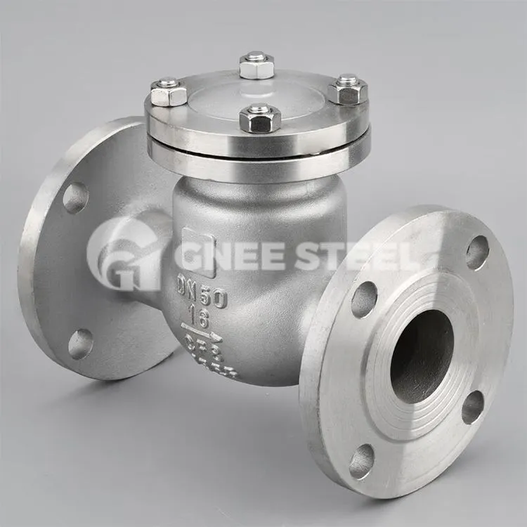 Βαλβίδα αντεπιστροφής ανθρακούχου χάλυβα