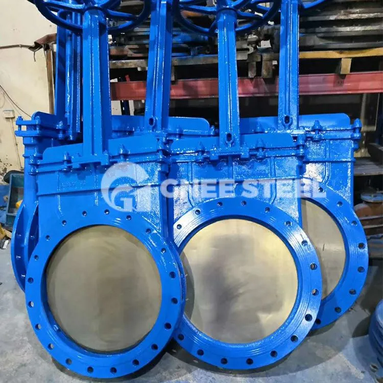 Βαλβίδα πύλης μαχαιριού από χυτοσίδηρο