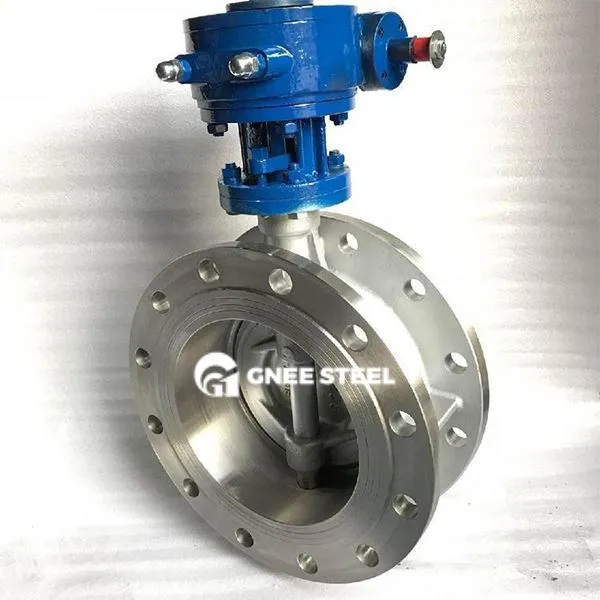 Βαλβίδα πεταλούδας διπλής φλάντζας