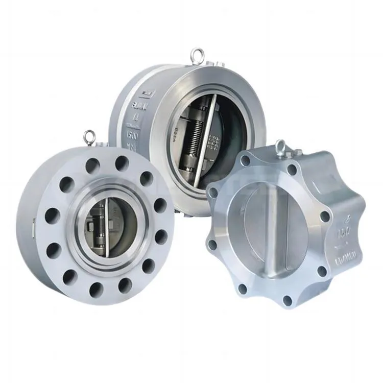 Βαλβίδα ελέγχου τύπου ωτίου διπλής πλάκας