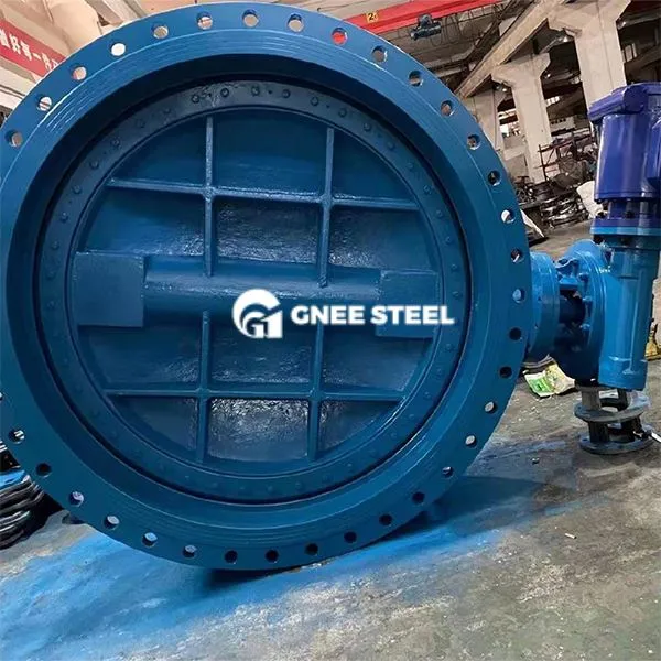 Βαλβίδα πεταλούδας με διπλή φλάντζα