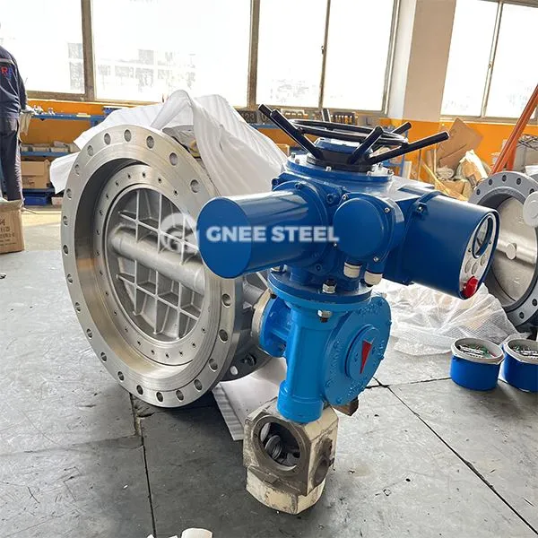 Ηλεκτρικές βαλβίδες πεταλούδας τριπλής μετατόπισης