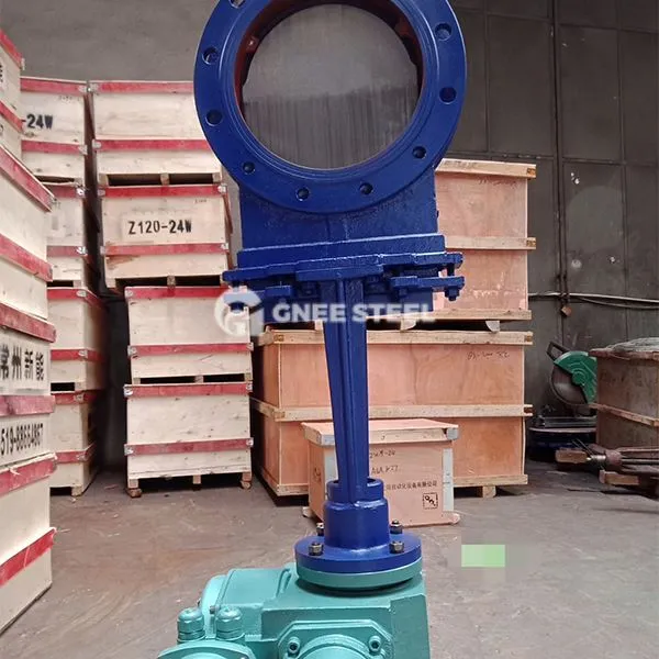 Ηλεκτρική βαλβίδα πύλης μαχαιριού