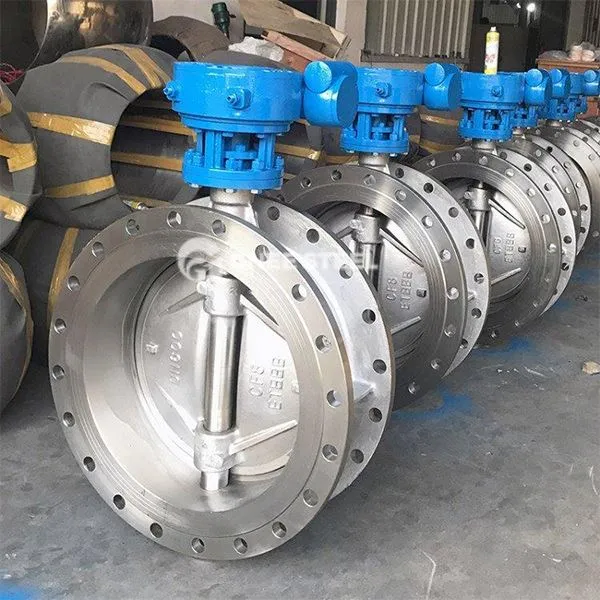 Βαλβίδες πεταλούδας τριπλής μετατόπισης