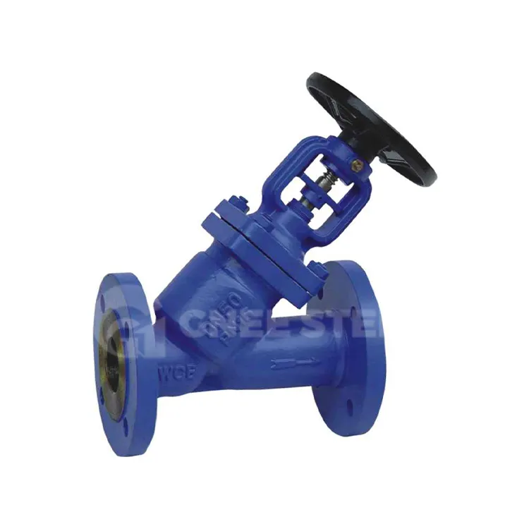 Σφυρήλατο ατσάλι Y Type Globe Valve