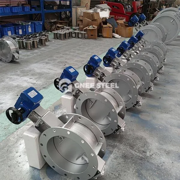 Βαλβίδες πεταλούδας υψηλής θερμοκρασίας