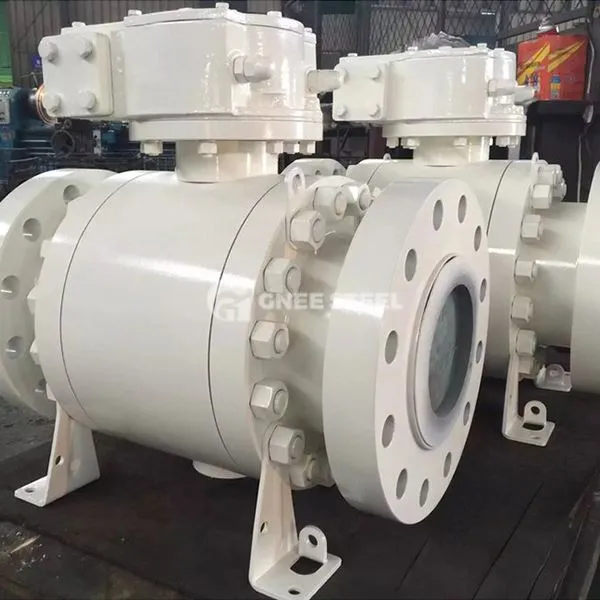 Μεταλλική κάθισμα βαλβίδων σφαιρών Trunnion