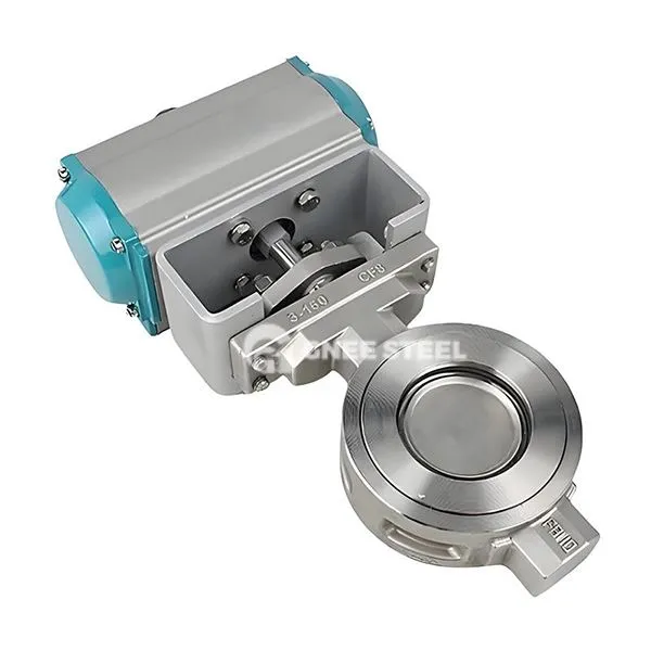 SS 316 βαλβίδες πεταλούδας