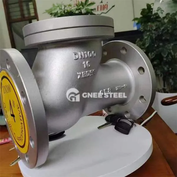 Βαλβίδα ελέγχου μπάλας από ανοξείδωτο χάλυβα