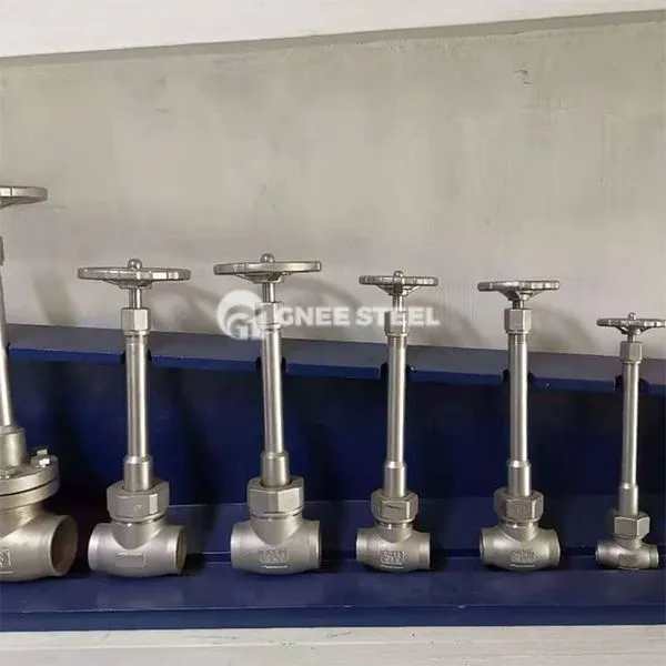 Βαλβίδες κρυογονικής σφαίρας από ανοξείδωτο χάλυβα