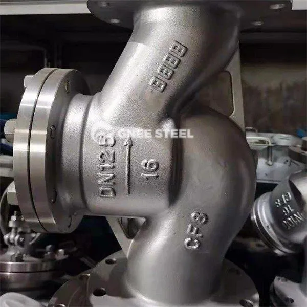 Βαλβίδες ελέγχου ανοξείδωτου χάλυβα