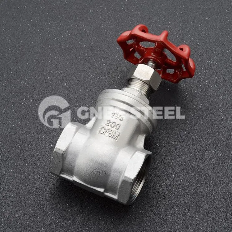 Βαλβίδα πύλης με σπείρωμα