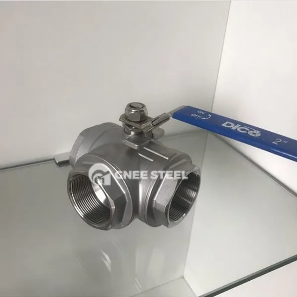 Χειροκίνητη βαλβίδα τριών δρόμων